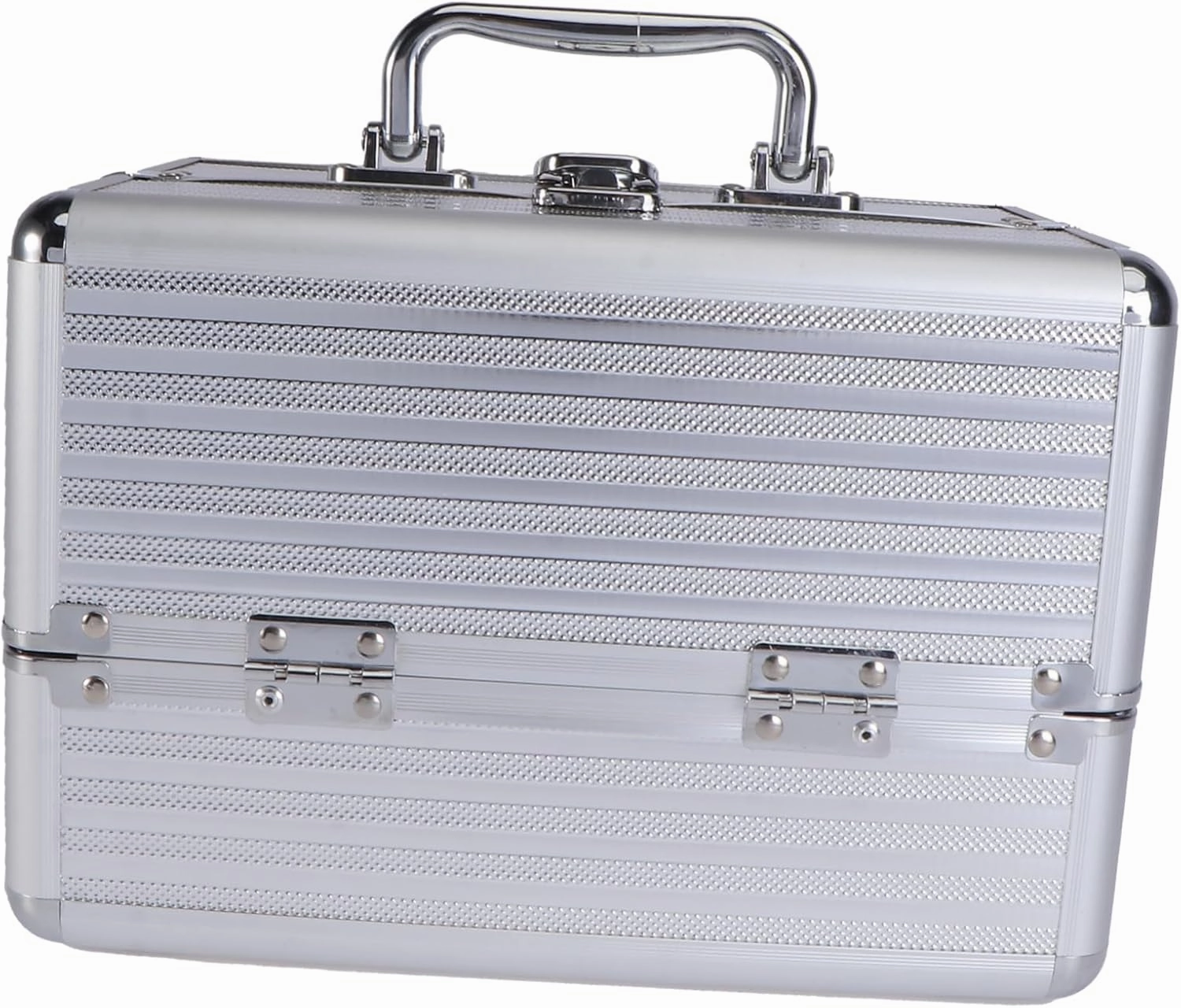 Angoily Cosmetic Case with Makeup Box Case Strong Scratch Resistant Extendable for More Space