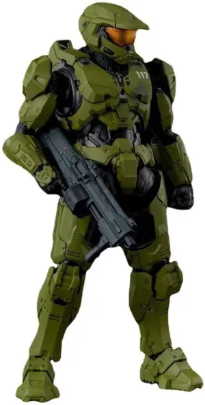 Anime Game Halo Series Thousand Value Practice Sergeant Major Infinite Halo Full Body Adjustable Activity Hand-me-Down Model Gift, Doll Toy Ornaments Collectibles