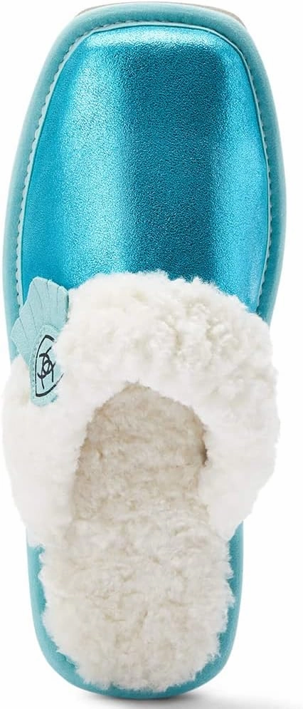 ARIAT Women's Indoor & Outdoor Rubber Bottom Jackie Square Toe Slippers-Exotic Colors