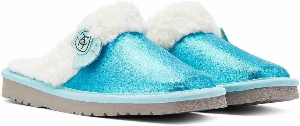 ARIAT Women's Indoor & Outdoor Rubber Bottom Jackie Square Toe Slippers-Exotic Colors