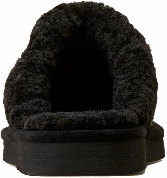 ARIAT Women's Indoor/Outdoor Warm Comfortable Jackie Square Toe Exotic Slippers with Genuine Suede Leather Uppers