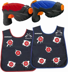 ArmoGear Water Guns & Water Activated Vests | Summer Outdoor or Backyard Water Toy for Teen Kids | Great Outdoor Play Fun Toy for Kids Boys & Girls | Water Activated Vest Set Ages 8 Year  
