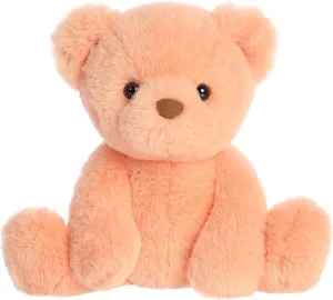 Aurora® Snuggly Bear Gelato Bear™ Stuffed Animal - Comforting Companion - Imaginative Play - Mango 9 Inches