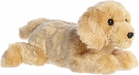 Aurora® Adorable Flopsie™ Goldie™ Stuffed Animal - Playful Ease - Timeless Companions - Brown 12 Inches