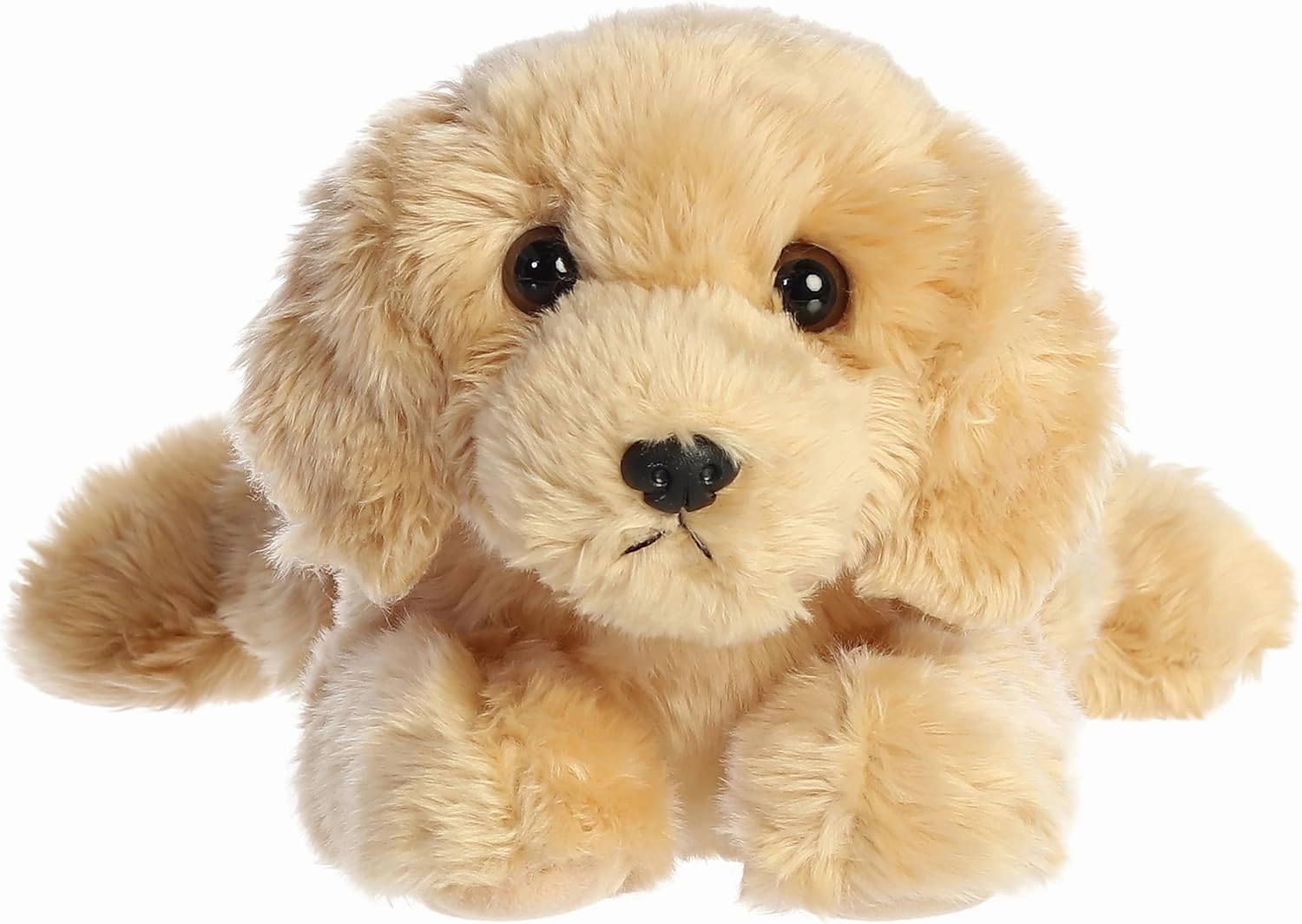 Aurora® Adorable Flopsie™ Goldie™ Stuffed Animal - Playful Ease - Timeless Companions - Brown 12 Inches