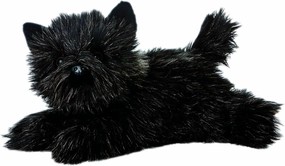 Aurora® Adorable Flopsie™ Toto™ Stuffed Animal - Playful Ease - Timeless Companions - Brown 12 Inches