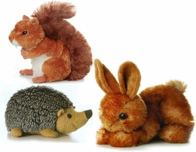 Aurora Plush Furry Forest Friends Bundle