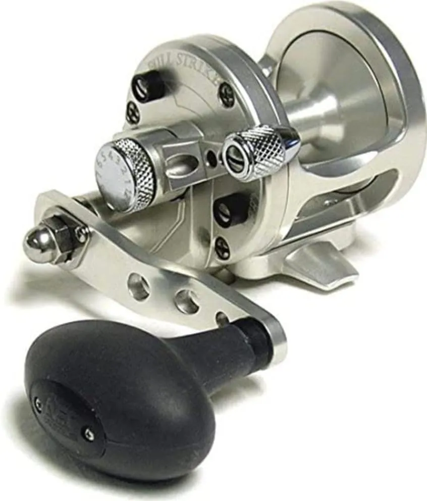 Avet SX 5.3 G2(NGP) LH-SI SX 5.3 G2 Lever Drag, 2-3/8 Dia, Single Speed, Silver