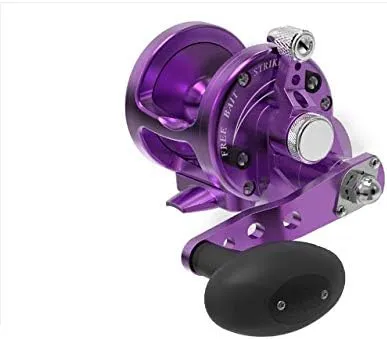 Avet SX 5.3 G2(NGP) RH-PU SX 5.3 G2 Lever Drag, 2-3/8 Dia, Single Speed, Purple