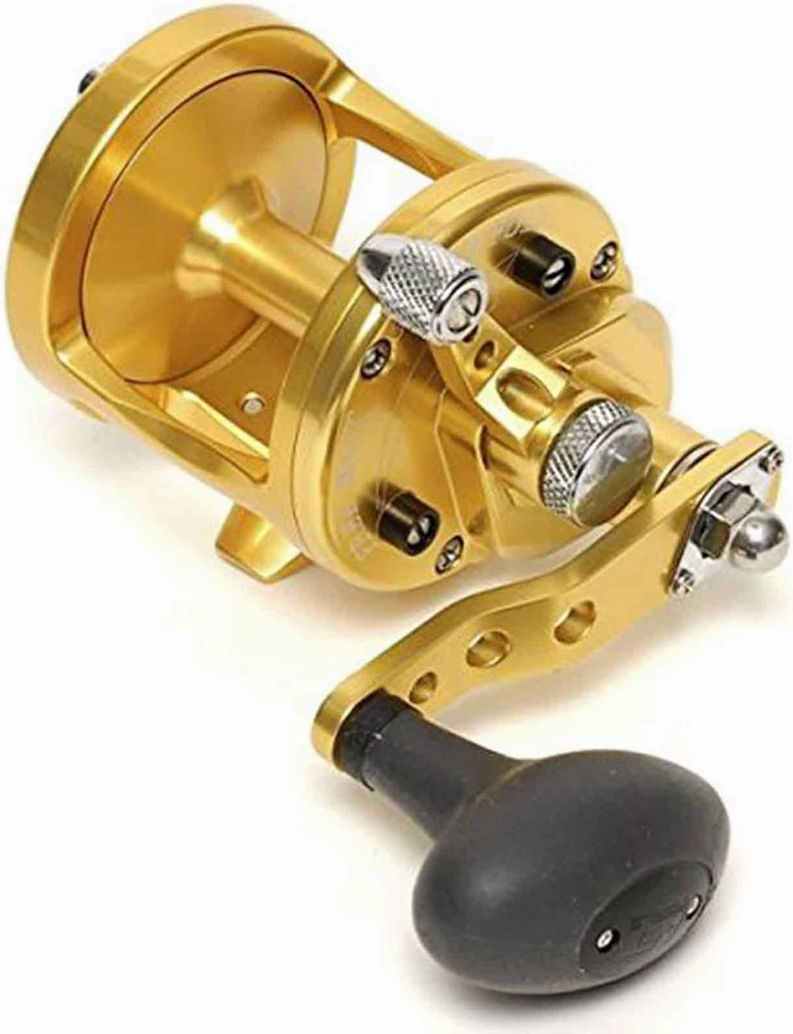 Avet MXL5.8G MX Single Speed Conv Reel, RH, 8BB, 5.8:1 (Gold)