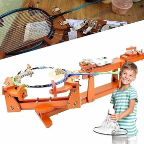 Badminton Racket Stringing Machine, Capstan-Style Personal Stringing Tool for DIY Squash, Tennis, Badminton Rackets