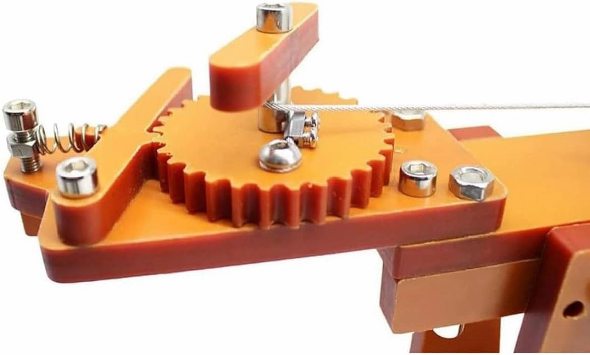 Badminton Racket Stringing Machine, Winch Type Personal Stringing Tools, 6-Point Fixed 60lb Winch Type Badminton String Machine for Badminton Racket, Racquet, Tennis Racket, DIY Squash