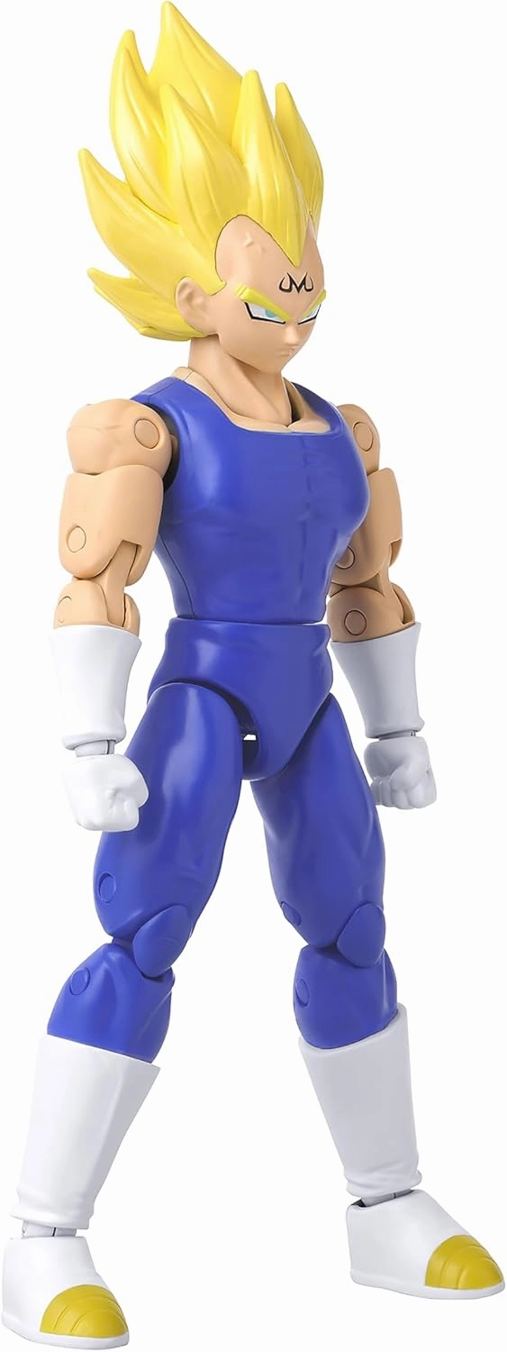 BANDAI Dragon Stars Majin Vegeta Action Figure | 17cm Articulated Dragon Ball Super Figure | Anime Gifts and Merch