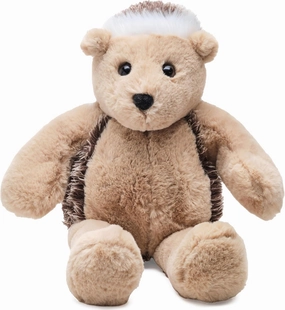 Bearington Hedgehog Stuffed Animal: Tan and Brown Ultra-Plush Faux-Fur, Premium Fill, Hand-Sewn Details; Perfect Birthday for Nature Fans and Kids of All Ages; 15 inches (Hyde Hedgehog)