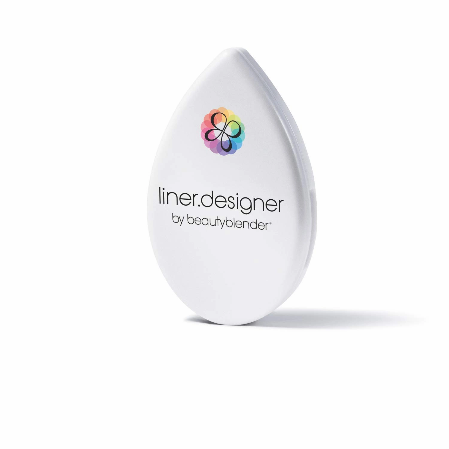 beautyblender® | Liner Designer Original Beauty Blender Triple-Edged Eyeliner & Eye Pencil Guide, Includes Magnifying Mirror & Suction Cup, For Eye Pencil, Gel Cream, Liquid Liner and Powder Formula