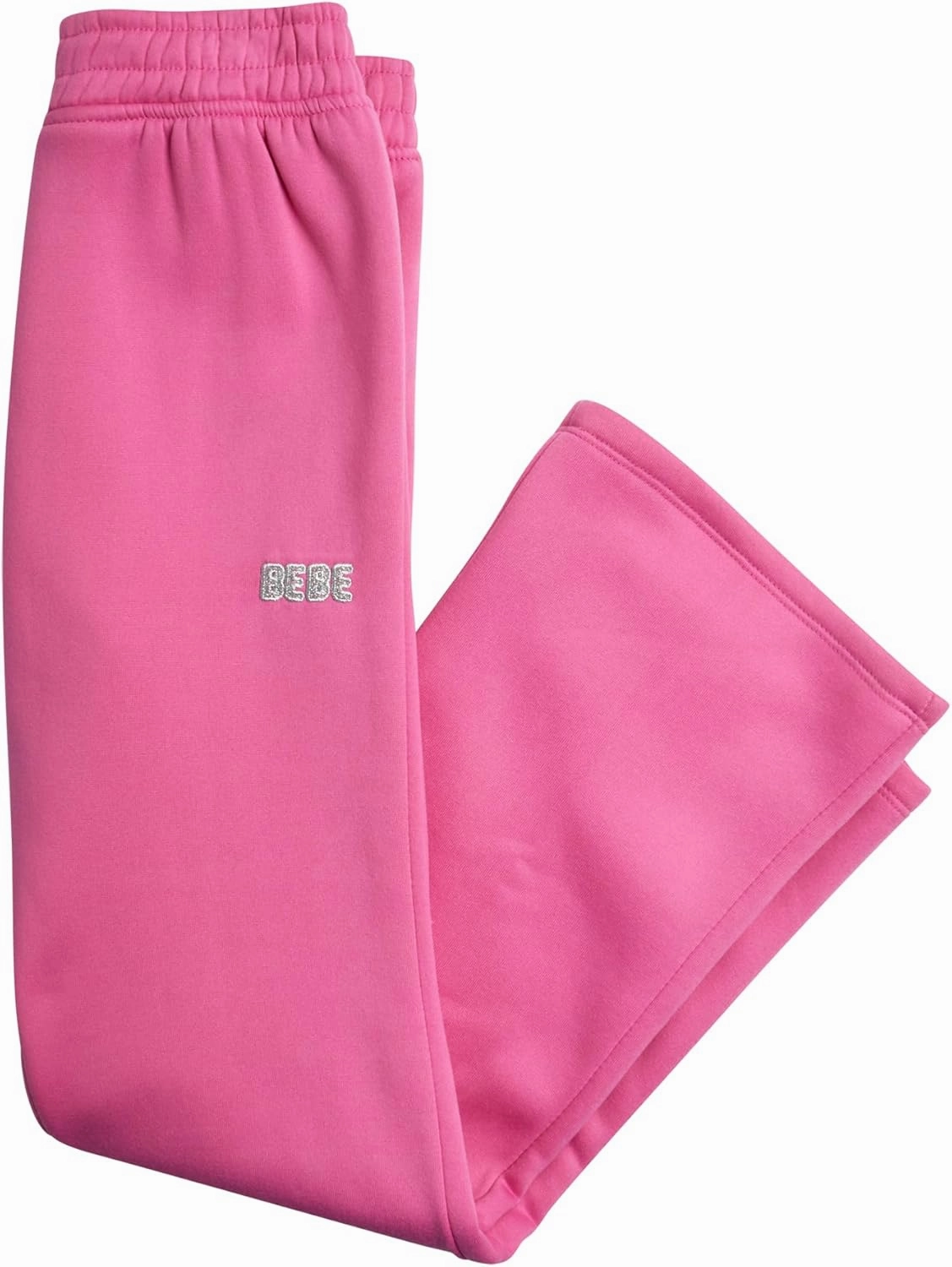 bebe Girls' Sweatsuit Set - 2 Piece Soft Fleece Full Zip Up Hoodie and Cargo Pants Set for Girls (7-12)
