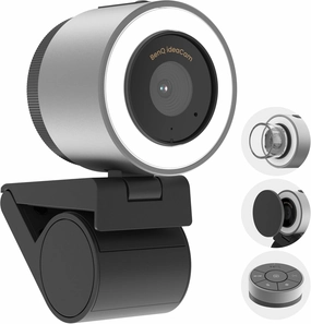 BenQ ideaCam S1 Pro: Live demo Webcam with 15x Zoom Lens, Marco Handheld Document Camera for Flexible Demonstration, Remote Work, and Product Inspection.