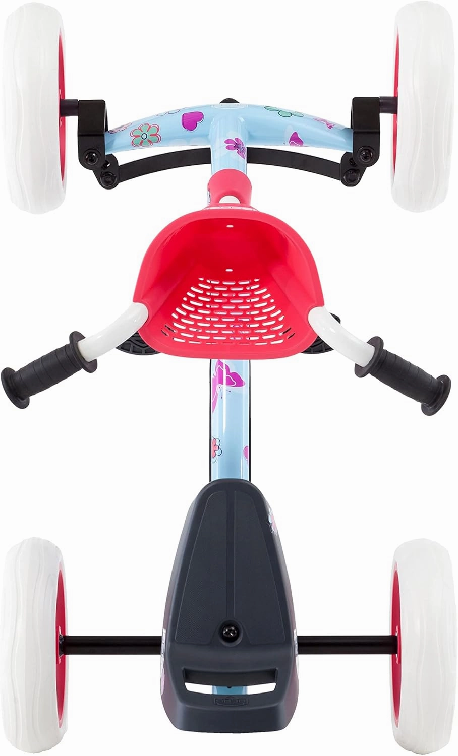 BERG Pedal Kart Buzzy Bloom | Pedal Go Kart, Kids Ride On Toys | Pedal Cars for Kids 2-5 | Outdoor Toys Go Cart for Boys & Girls | Safe 4-Wheel Stability, EVA Tires