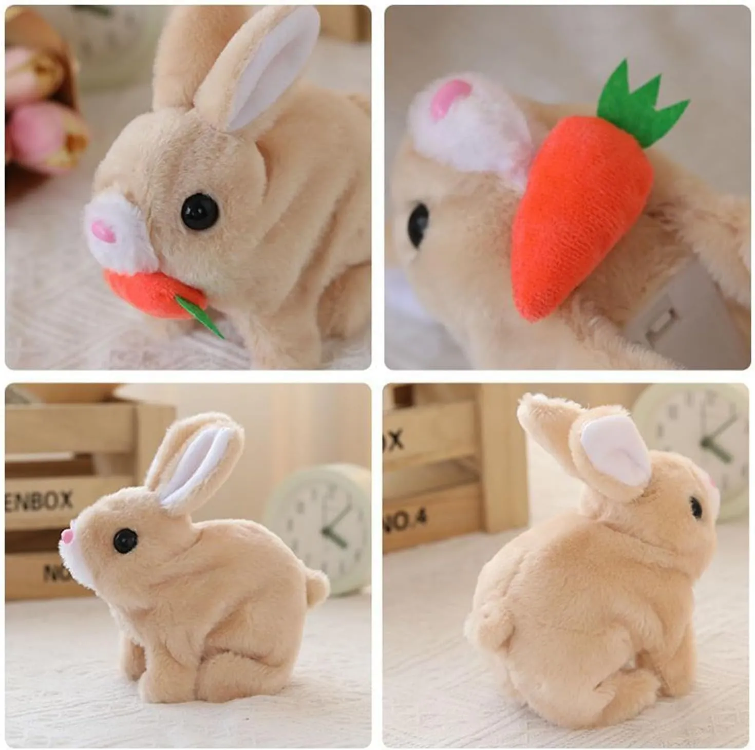 Better Life Bunny, Betterlife Vitality Bliss Bunny Realistic Bunnies Toy, VitalityBliss Realistic Bunni, Betterlife Bunnies Toy Wollera Horizons (Brown)