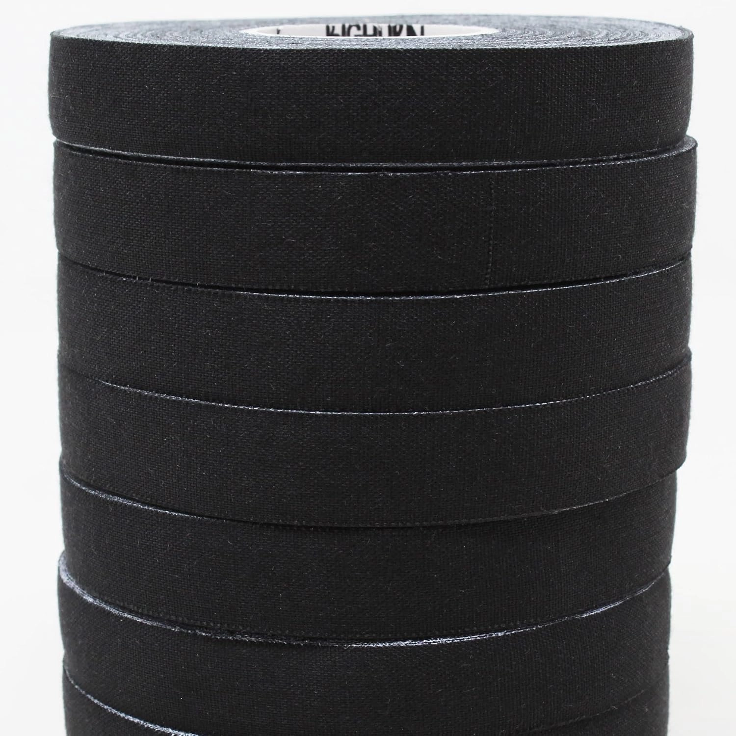 Bighorn Athletics Premium Competition Jiu-Jitsu Finger Tape, 8-Rolls, 50% Stronger Material, Residue-Free (0.5-Inch, Black)