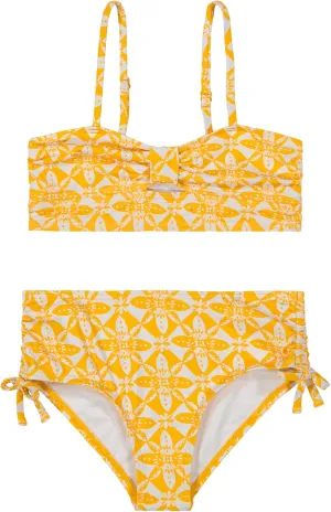 Billabong Girls' Two-Piece Bikini Swimsuit Set, UPF 50  Sun Protection, Quick-Dry Bathing Suit