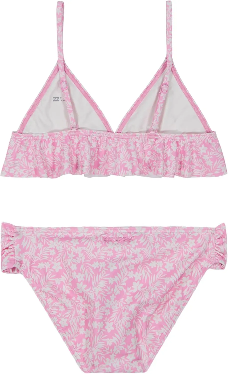 Billabong Girls' Two-Piece Bikini Swimsuit Set, UPF 50  Sun Protection, Quick-Dry Bathing Suit