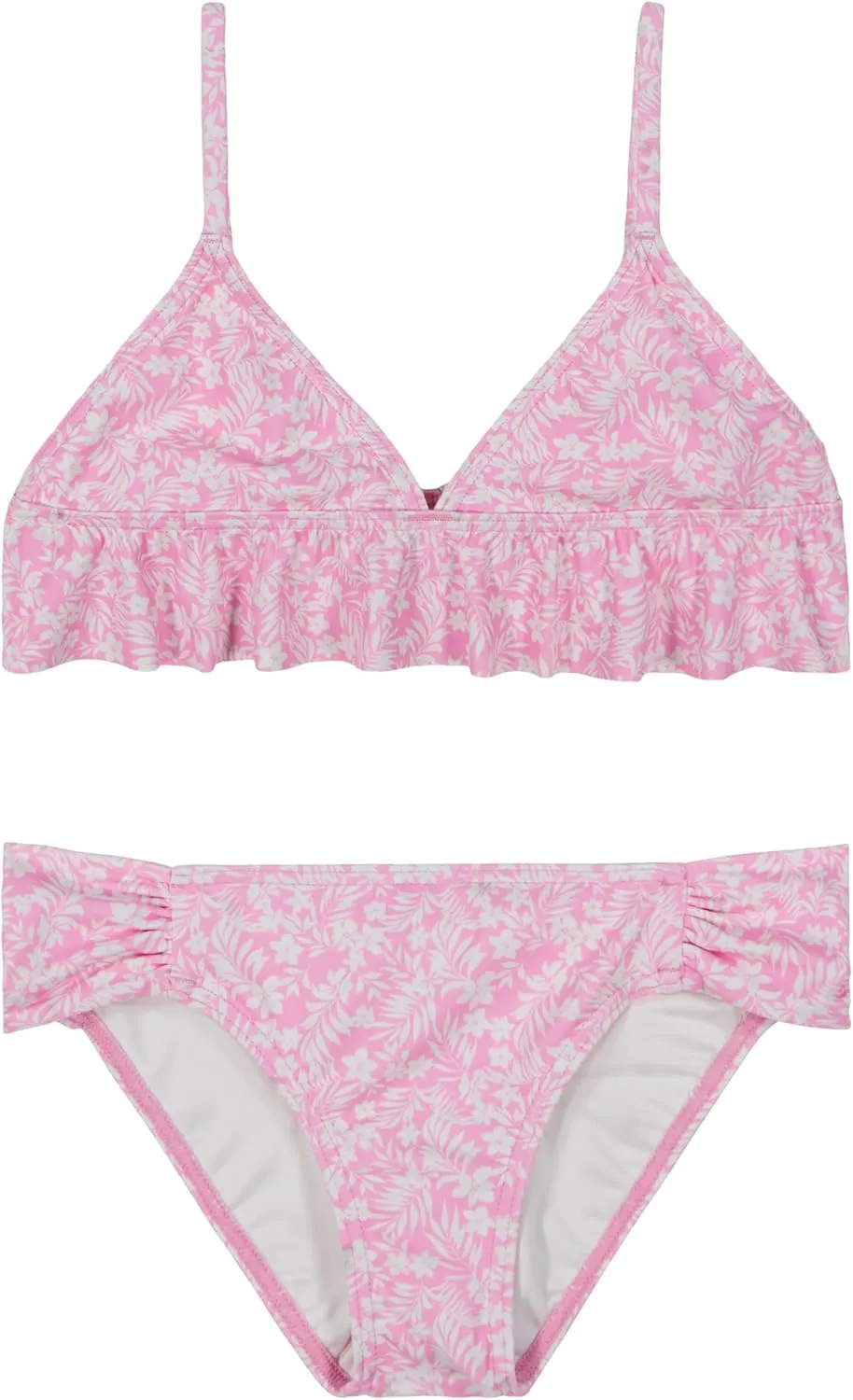 Billabong Girls' Two-Piece Bikini Swimsuit Set, UPF 50  Sun Protection, Quick-Dry Bathing Suit