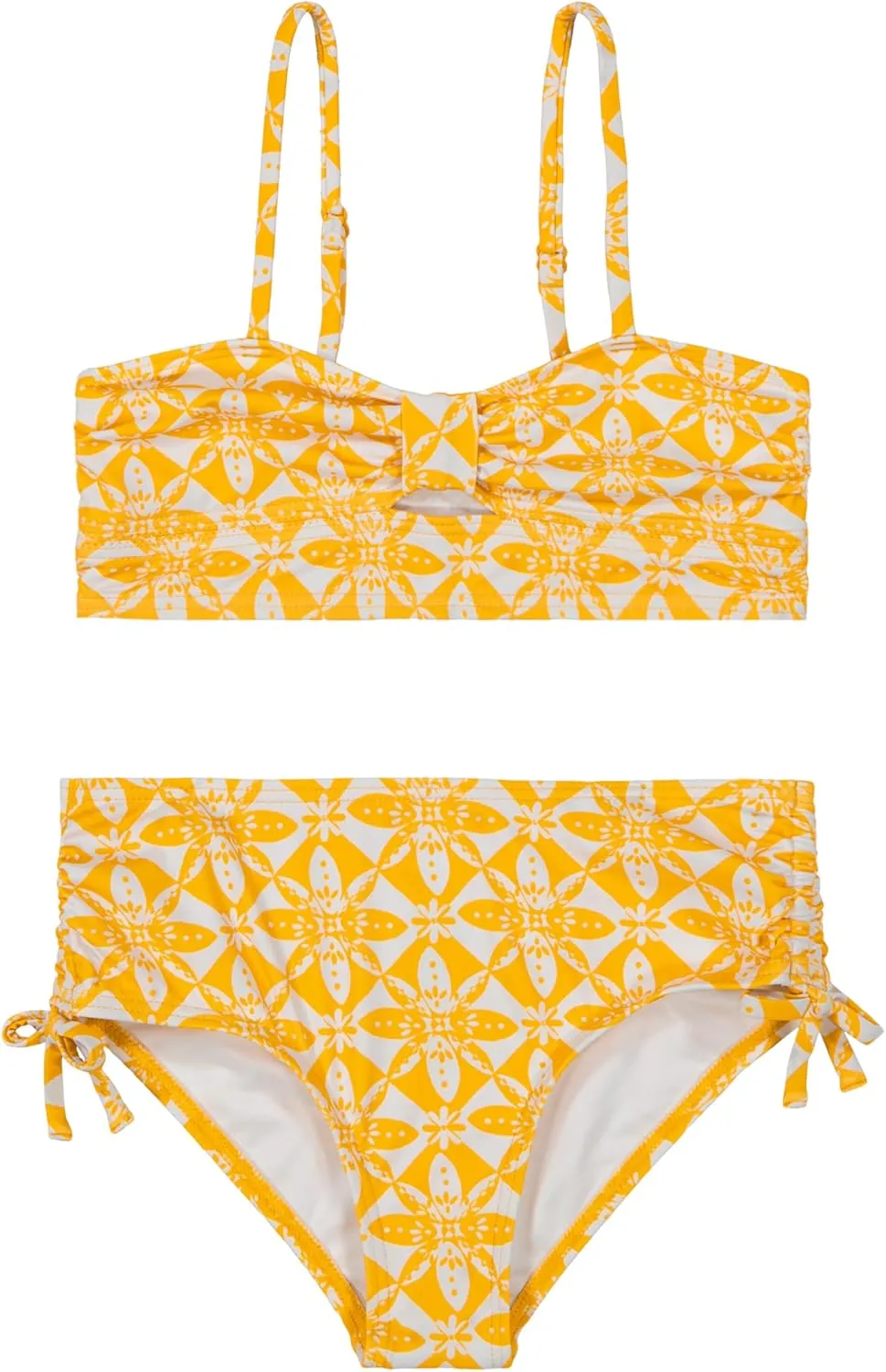 Billabong Girls' Two-Piece Bikini Swimsuit Set, UPF 50  Sun Protection, Quick-Dry Bathing Suit