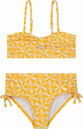 Billabong Girls' Two-Piece Bikini Swimsuit Set, UPF 50  Sun Protection, Quick-Dry Bathing Suit