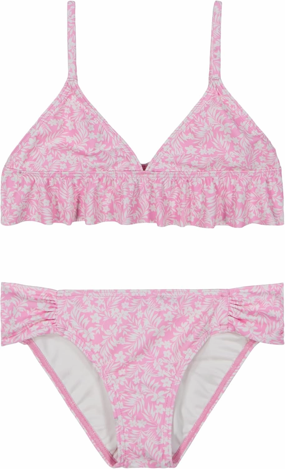Billabong Girls' Two-Piece Bikini Swimsuit Set, UPF 50  Sun Protection, Quick-Dry Bathing Suit