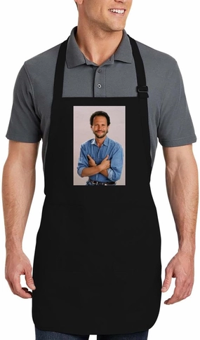 Billy Crystal - Cotton Cooking Kitchen Apron #IDPP548173, Black