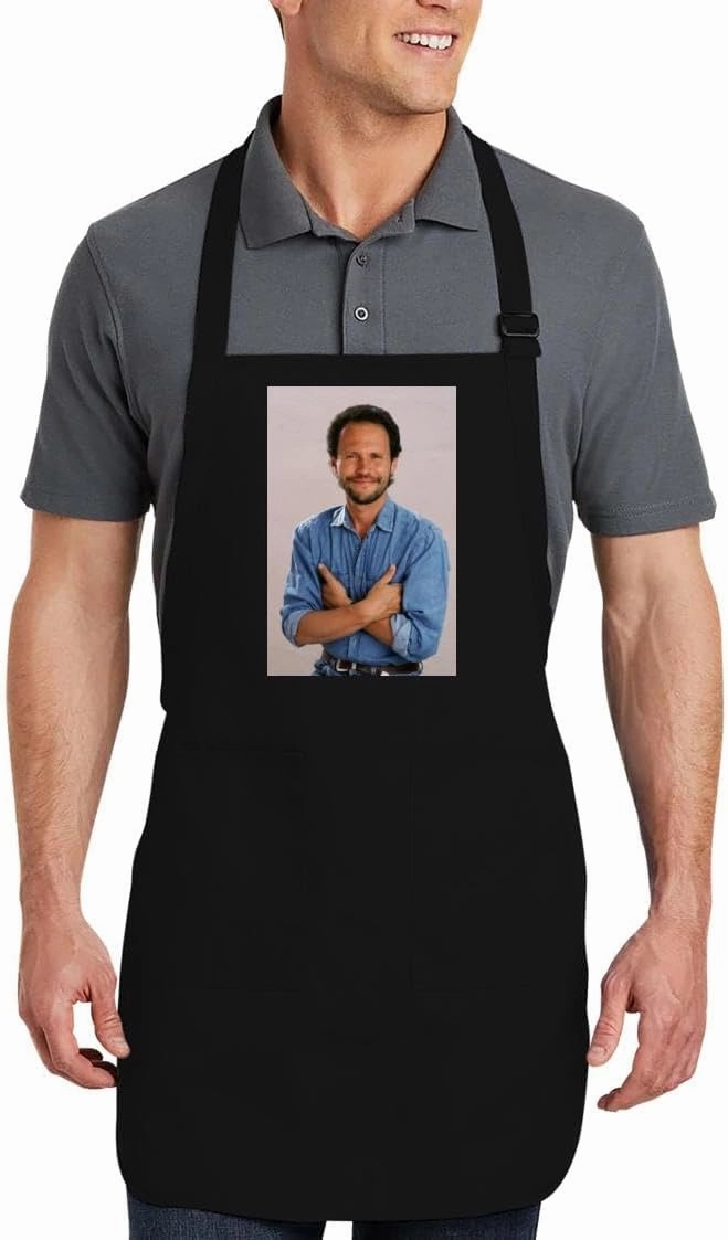 Billy Crystal - Cotton Cooking Kitchen Apron #IDPP548173, Black
