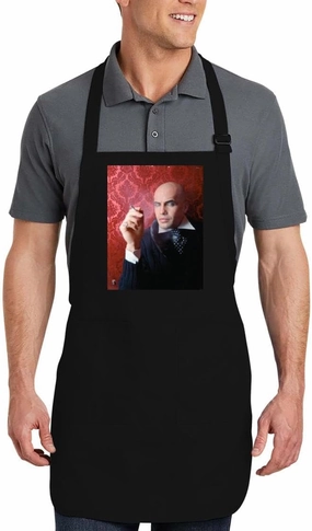 Billy Zane - Cotton Cooking Kitchen Apron PFP #GG546266, Black