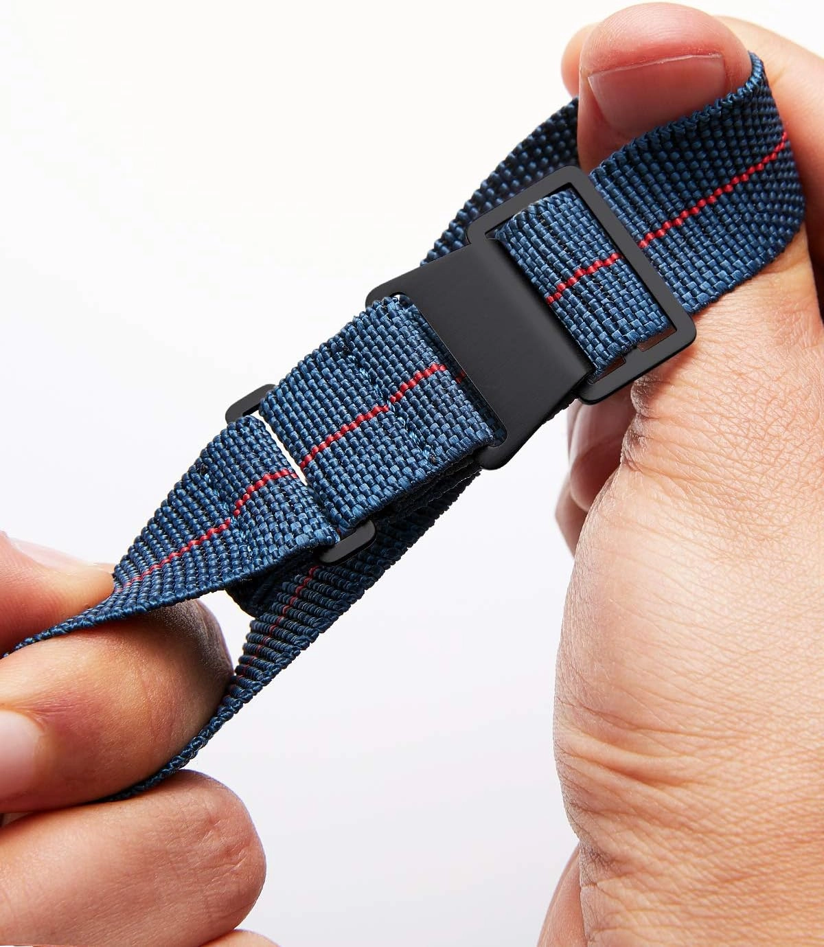 BINLUN Elastic Fabric Nylon Watch Band Waterproof Military Replacement Strap Men