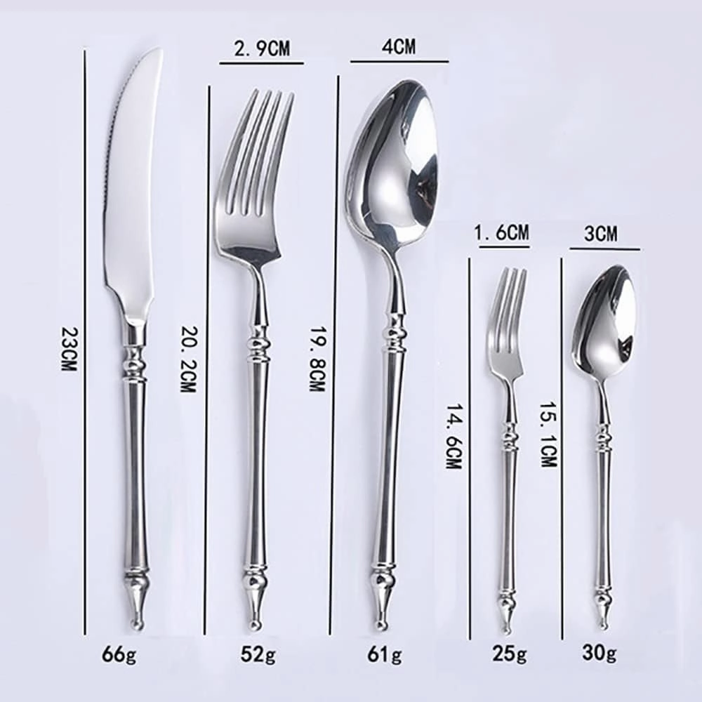 Black Gold Silverware Set for 6 Modern 30 Piece Flatware Cutlery Utensils Set Durable 18/10 Stainless Steel Include Knives Forks and Spoons Tableware Set for Home Kitchen Wedding Mirror Polished