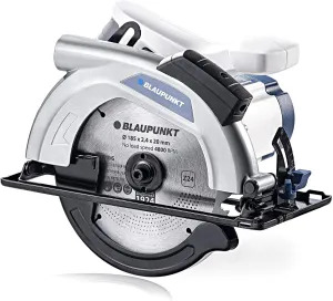 BLAUPUNKT CZ3000 - Hand Circular Saw - Electric Wood Saw 1300W Motor I 4800rpm I Guide Circular Saw with Blade 185mm I Cutting Depth 65mm I Laser Guide