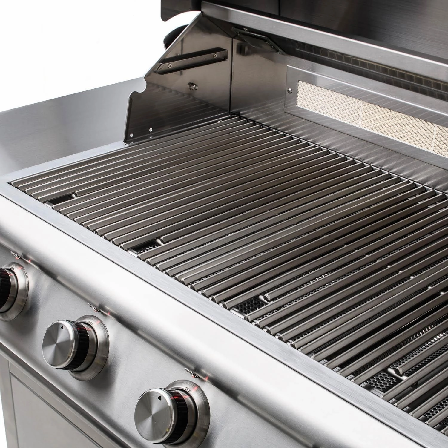 Blaze Premium LTE Built-in Natural Gas Grill | 40-Inch 5-Burner BBQ with Rear Infrared Burner & Grill Lights | 304 Stainless Steel Construction BLZ-5LTE2-NG
