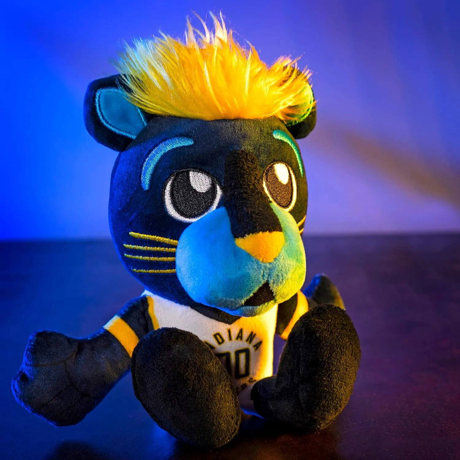 Bleacher Creatures Indiana Pacers Boomer Mascot 8" Kuricha Sitting Plushees- Soft Chibi Inspired Mascot