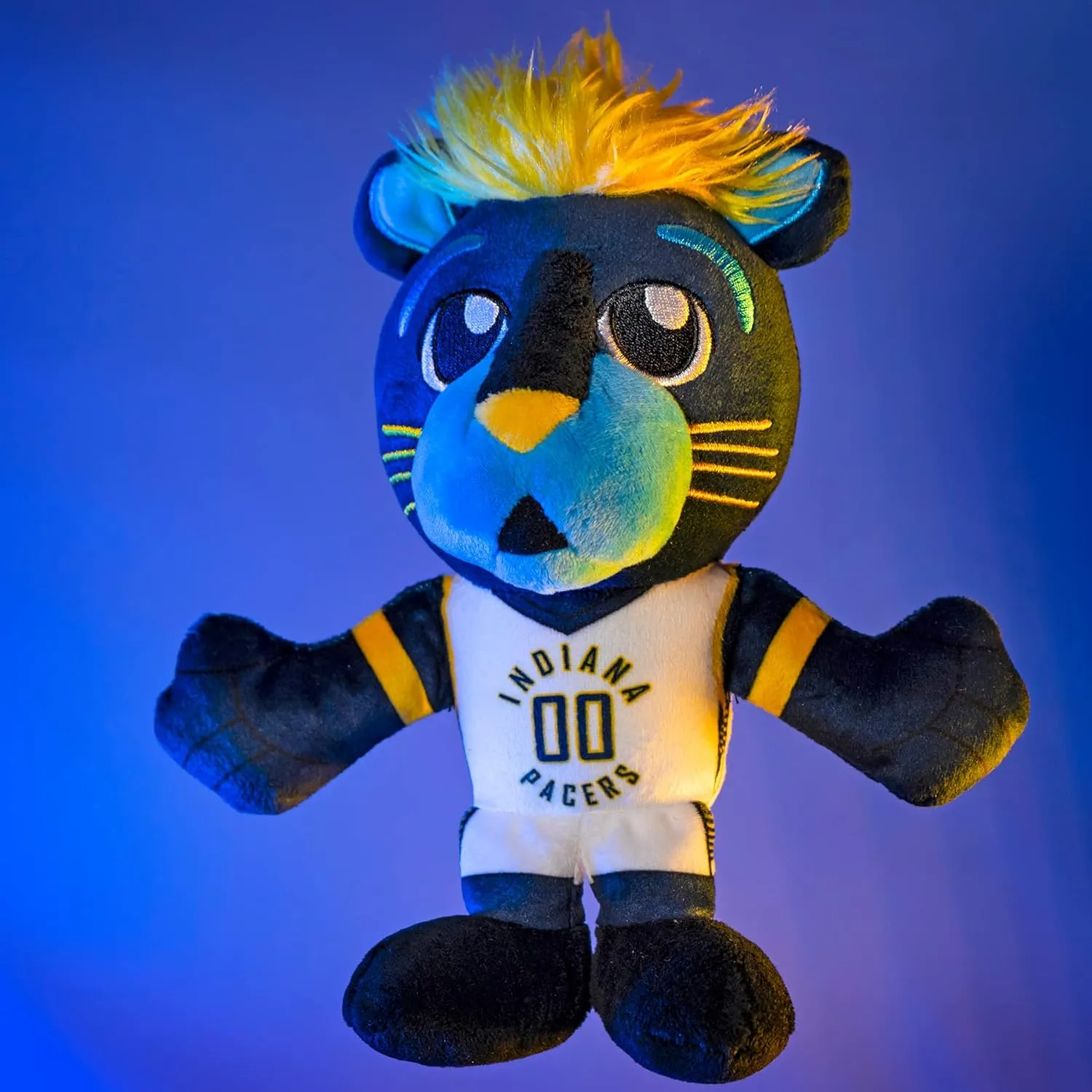 Bleacher Creatures Indiana Pacers Boomer Mascot 8" Kuricha Sitting Plushees- Soft Chibi Inspired Mascot