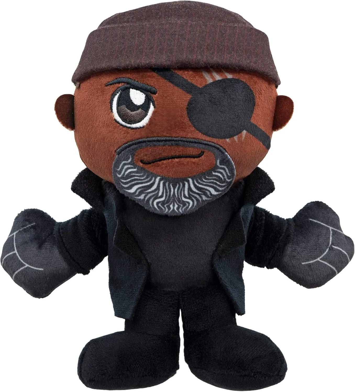 Bleacher Creatures Marvel Nick Fury Secret Invasion 8" Kuricha Sitting Plush- Soft Chibi Inspired Toy