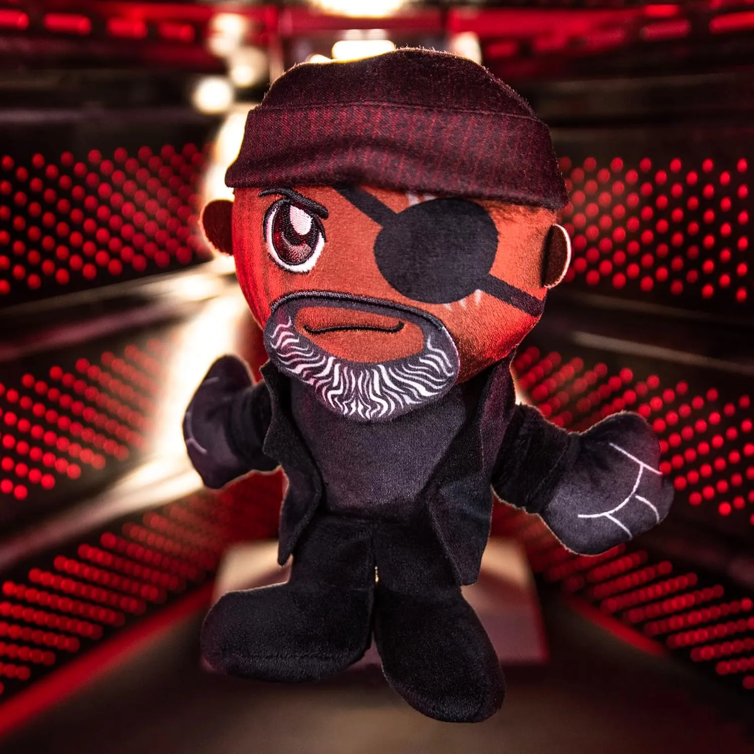 Bleacher Creatures Marvel Nick Fury Secret Invasion 8" Kuricha Sitting Plush- Soft Chibi Inspired Toy