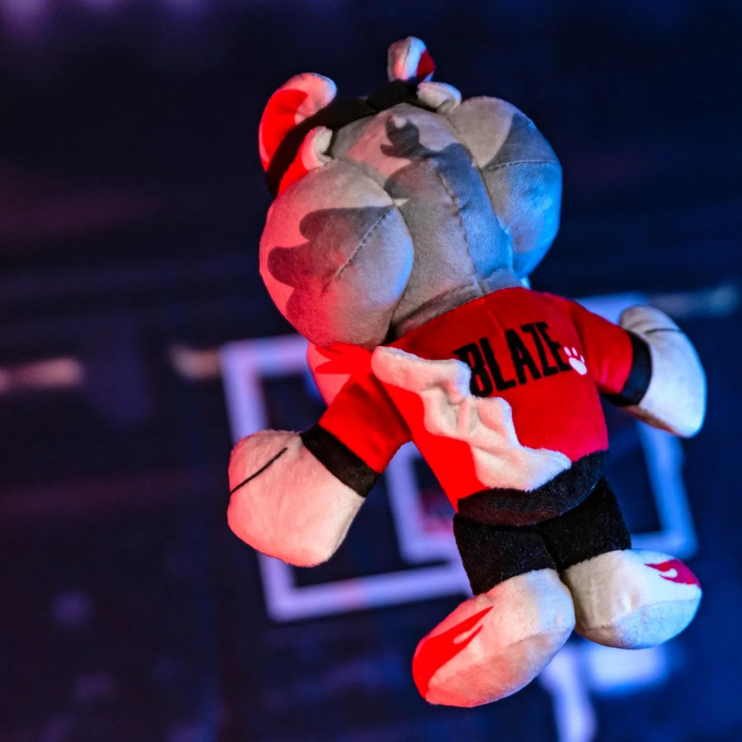 Bleacher Creatures Portland Trail Blazers Blaze Mascot Kuricha Sitting Plush- Soft Chibi Inspired Mascot