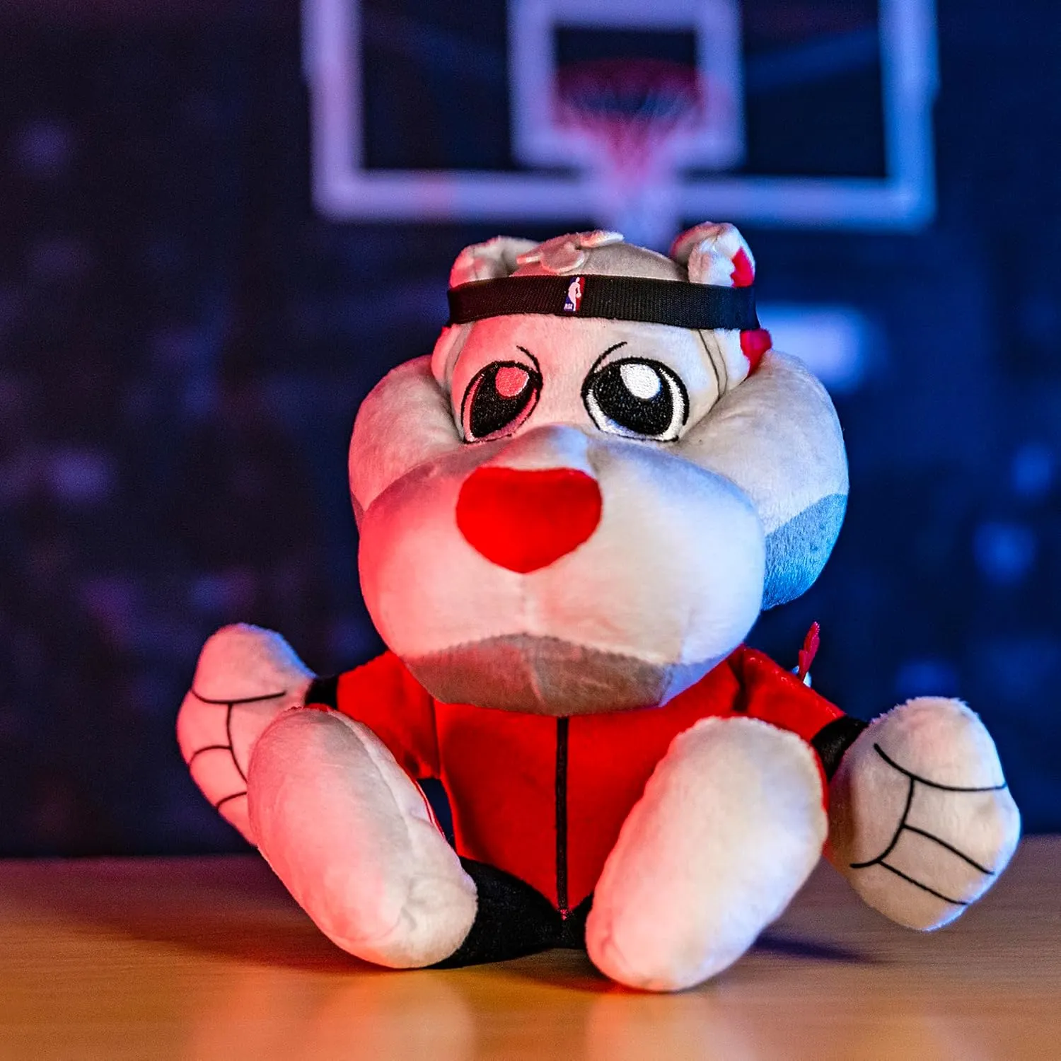 Bleacher Creatures Portland Trail Blazers Blaze Mascot Kuricha Sitting Plush- Soft Chibi Inspired Mascot