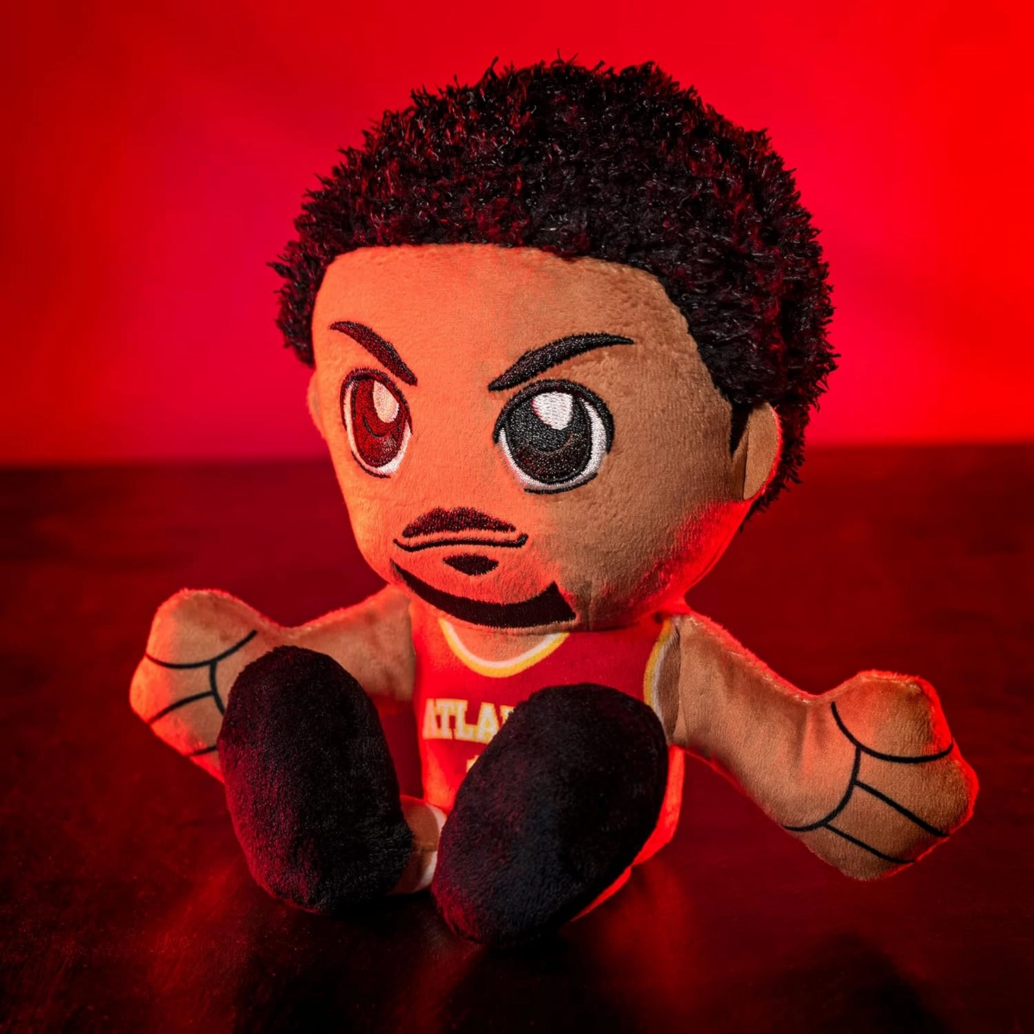 Bleacher Creatures Atlanta Hawks Trae Young 8" Kuricha Plush - Soft Chibi Inspired NBA Baller