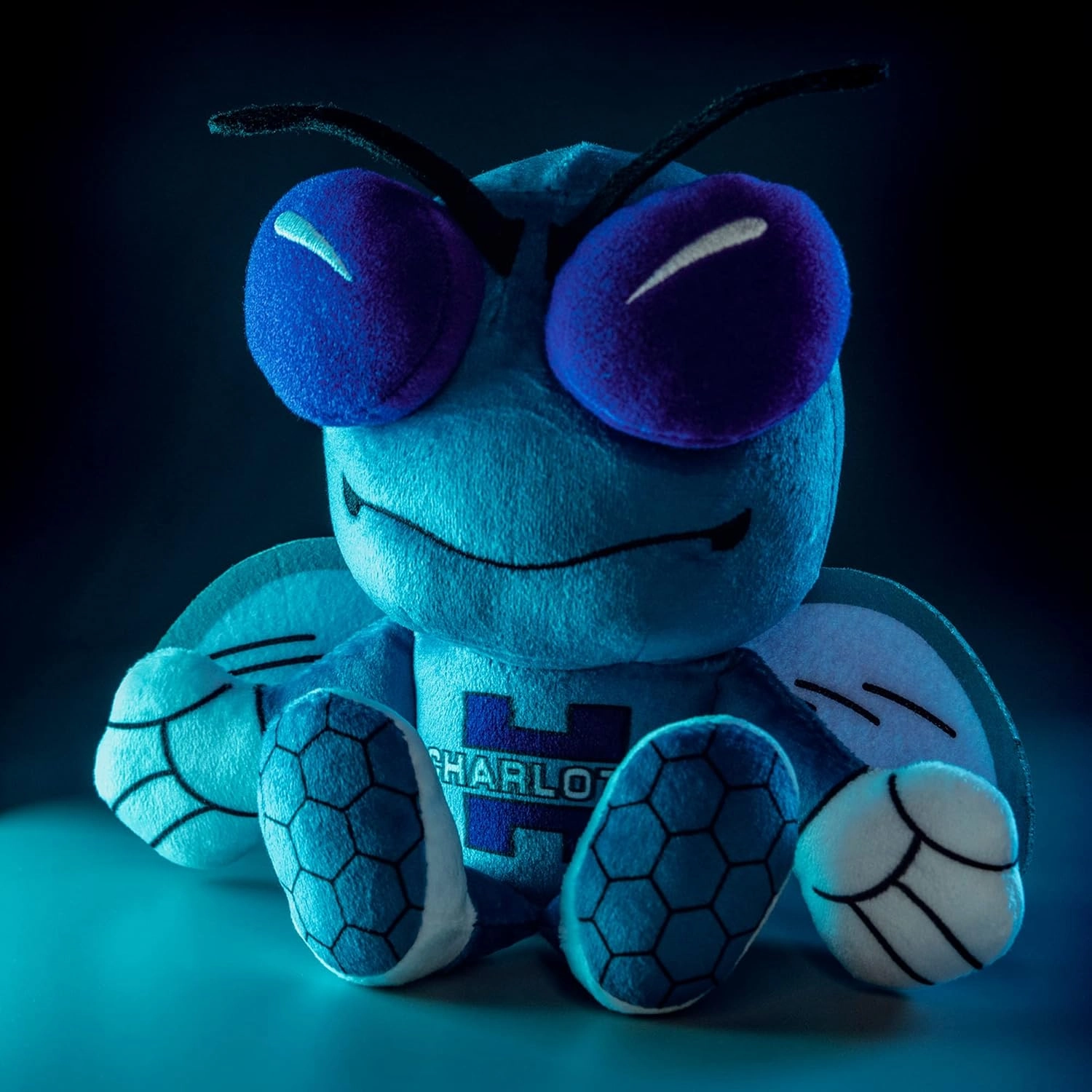 Bleacher Creatures Charlotte Hornets Hugo Mascot Kuricha Sitting Plushees- Soft Chibi Inspired Mascot