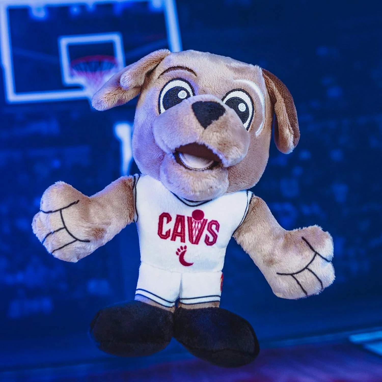 Bleacher Creatures Cleveland Cavaliers Moondog 8" NBA Kuricha Mascot Sitting Plush- Soft Chibi Inspired Mascot
