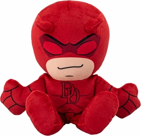 Bleacher Creatures Marvel Daredevil 8" Kuricha Sitting Plush- Soft Chibi Inspired Toy