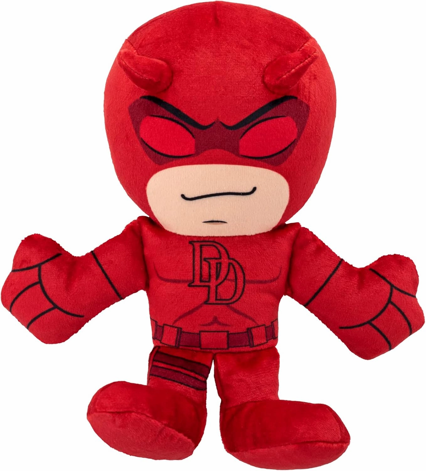 Bleacher Creatures Marvel Daredevil 8" Kuricha Sitting Plush- Soft Chibi Inspired Toy