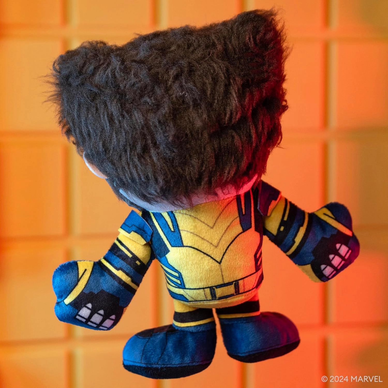 Bleacher Creatures Marvel Deadpool 3 Wolverine 8" Kuricha Sitting Plush - Soft Chibi Inspired Toy