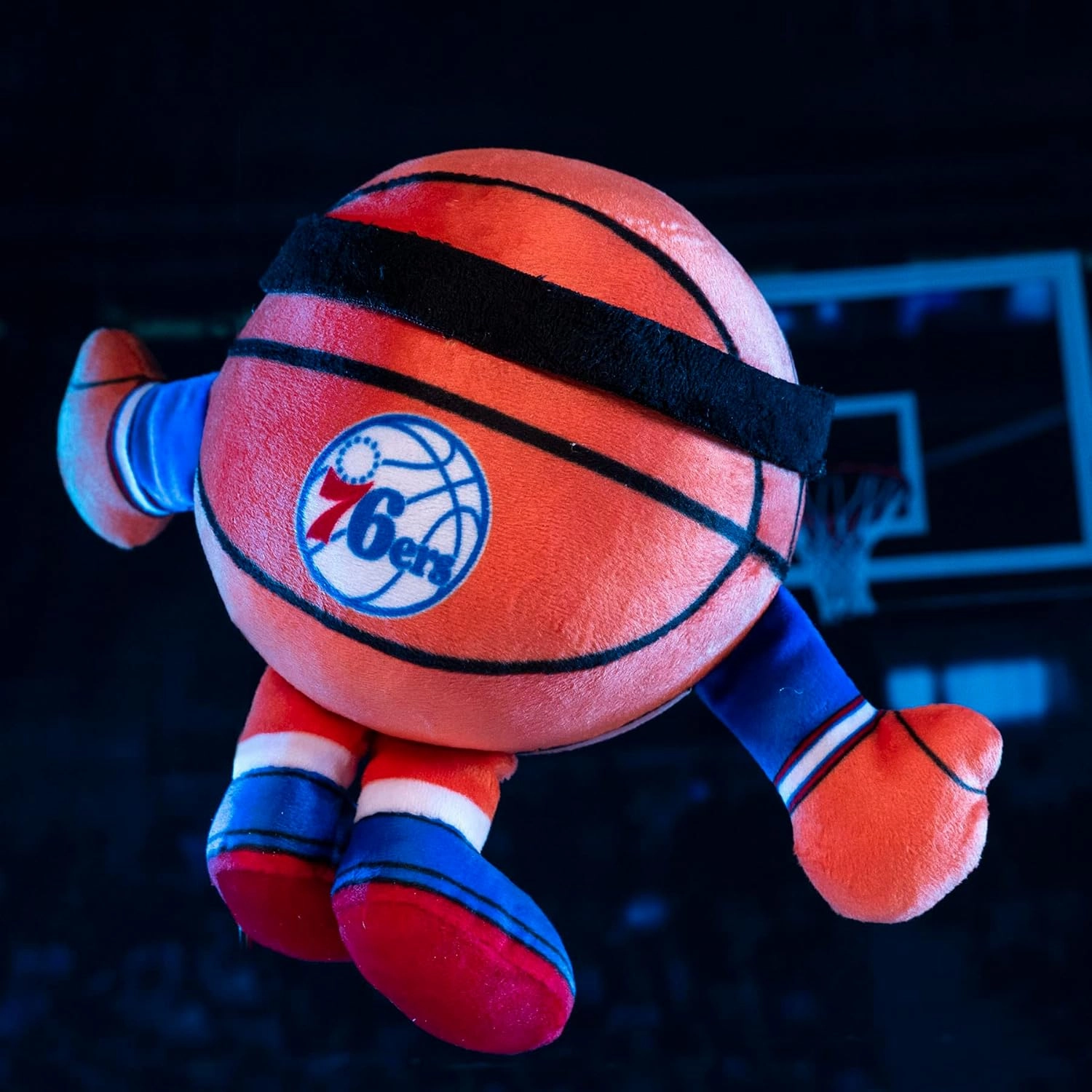 Bleacher Creatures Philadelphia 76ers 8" Kuricha Basketball Sitting Plushies- Soft Chibi Inspired Plush